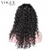 7A Grade Human Virgin Hair Full Lace Wig Deep Wave Curly For Black Women